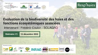 Évaluation de la biodiversité des haies et des fonctions écosystémiques associées [upl. by Dahlstrom965]