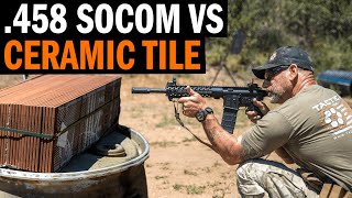 Blast Off Mondays 458 SOCOM vs Ceramic Tiles [upl. by Alcus]