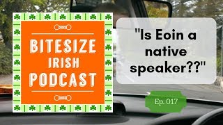 Is Eoin a native Irish language speaker Podcast 017 [upl. by Adnwahsar362]