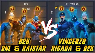 B2K BNL RAISTAR VS WHITE 444 VINCENZO RIGADA  3VS3 LEGENDS ONLY ROOM [upl. by Studley936]