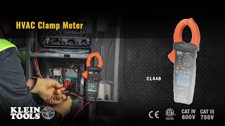 HVAC Clamp Meter CL440 [upl. by Adamok]