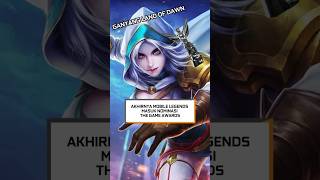 Akhirnya Mobile Legends masuk nominasi The Game Awards cuy [upl. by Olcott287]