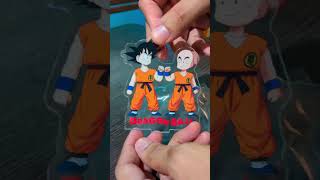 Acrilico de Goku y Krillin  Dragon Ball Japan Bandai Goku krillin DB dragonball [upl. by Atinor815]