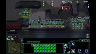 Soloing their whole team as Scientist  Kerrigan Survival 2 Battle Royale  Starcraft 2 Arcade [upl. by Gayleen]