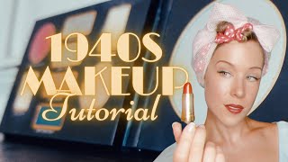 1940s Makeup Tutorial [upl. by Brynna]