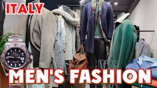 ITALY  MENS FASHION FALL WINTER  AESTHETIC OUTFITS FOR THE SUPER STYLISH YOULL NEED [upl. by Arman]