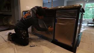 Kitchen Cabinet Painting Process FAQ [upl. by Adnertal]