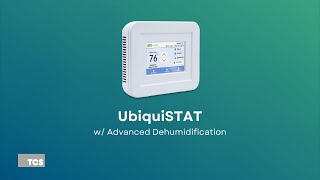 Stop Humidity Havoc Dehumidify Commercial Properties with the UbiquiSTAT Thermostat [upl. by Petey]