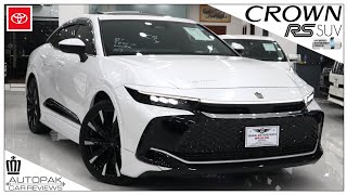 Toyota Crown RS Advance 2022  Crossover SUV  Best Just Got Better [upl. by Oremor352]