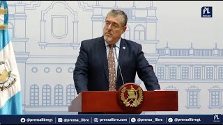 El presidente Bernardo Arévalo habla sobre elección de gobernadores departamentales [upl. by Alyakcm717]