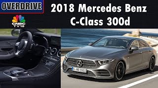 2018 Mercedes Benz CClass 300d  First Drive Review  OVERDRIVE  CNBC TV18 [upl. by Gilbertson528]