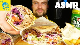 ASMR Döner Dürüm und Döner Box essen 🥙😋 [upl. by Leuqar]