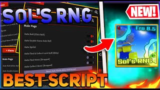 Sols RNG Script GUI  Hack Auto Farm Auto Roll Get All Auras And More PASTEBIN 2024 [upl. by Shamus615]