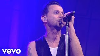 Depeche Mode  Walking In My Shoes Live on Letterman [upl. by Arratal838]