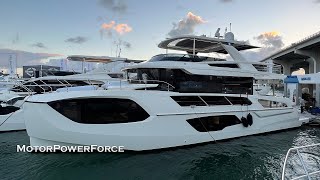 26M Yacht Tour  2023 Absolute Navetta 64 [upl. by Lenaj]