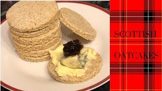 Simple amp easy Scottish oatcakes recipe  Bake with me [upl. by Heimer]