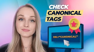 How to Check Canonical Tags [upl. by Aidne]