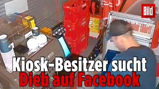 Einbruch Kölner Kiosk Besitzer stellt Überwachungsvideo ins Netz [upl. by Anela]