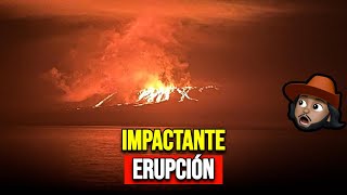 URGENTE OTRA ERUPCIÓN DEL VOLCÁN [upl. by Burrow]