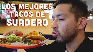 Los mejores TACOS de SUADERO [upl. by Jewell]