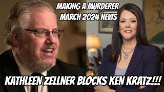 Kathleen Zellner BLOCKS Ken Kratz  Making A Murderer 2024 News Updates [upl. by Yeltneb125]