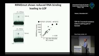 P Fratta  TDP43 Cterminal mutations induce a splicing gain of function [upl. by Nomead]