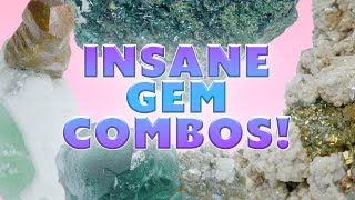 Unboxing Incredible Gem Combinations  Calcite Zincite Laumonite and more [upl. by Lledor]