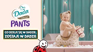 Pieluchomajtki Dada Extra Care Pants – jeszcze lepsza ochrona [upl. by Llerreg]