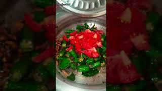 Minivlog135 Vendaikkai Sambar recipe😊Ladies finger Sambar recipe shorts sandiyasubash [upl. by Ettenauq84]