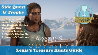 Xenia Quest Line  A Pirates Life for Me Trophy  Achievement  Assassins Creed Odyssey [upl. by Enirehtakyram352]