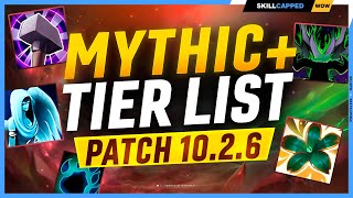 MYTHIC TIER LIST for PATCH 1026  DRAGONFLIGHT SEASON 3 [upl. by Dygert]