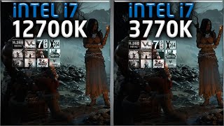 Intel i7 12700K vs i7 3770K Benchmarks – 15 Tests 🔥 [upl. by Willin]