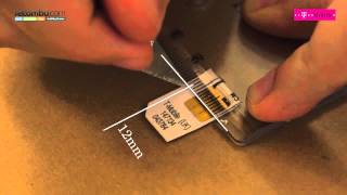 How to make a micro SIM card [upl. by Neitsabes]