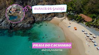 PRAIA DO CACHORRO COM BURACO DO GALEGO [upl. by Vastah]