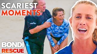 Top 5 Scariest Moments on Bondi Rescue  Season 13 [upl. by Akahs]