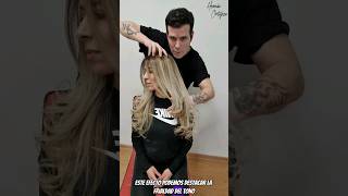 Canas rebeldes y BALAYAGE mano alzada shorts [upl. by Ecnarrot]