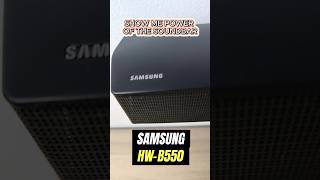 Soundbar Test  Samsung HWB550 21  Top Budget Soundbar shorts [upl. by Hagood168]