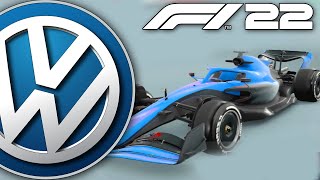 F1 22 MyTeam Volkswagen amp Renault Livery Idea [upl. by Hanselka]