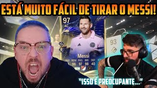 MESSI TOTY ESTÃ FÃCIL DE TIRAR E PELEGRINO COMENTA SOBRE [upl. by Harbot884]