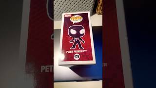 Symbiote Suit SpiderMan • Pop Unboxing Marvel GamerVerse spiderman funkopop ytshorts marvel [upl. by Meehaf]