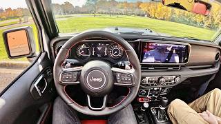 2024 Jeep Wrangler 392 V8  POV Driving Impressions [upl. by Gertie]