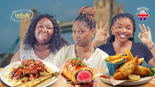 Can BLACK AFRICANS like BRITISH FOOD  Virtually Hungry [upl. by Noirod]