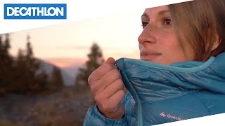 Comè fatto il piumino XLight Quechua  Decathlon Italia [upl. by Eytak]