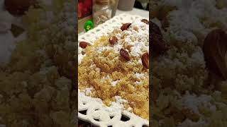 ترند الكسكسي الجديد ترند food kateiscooking shorts sweet حلويات [upl. by Gayner]