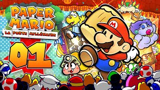 PAPER MARIO LA PORTE MILLÉNAIRE ÉPISODE 1  LE RETOUR DE PAPER MARIO SUR SWITCH [upl. by Franciscka336]