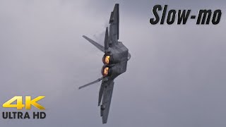 F22 Raptor Tactical Pitch in Slowmo [upl. by Asirap391]