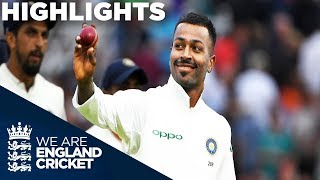 Pandya Stars As England Collapse  England v India 3rd Test Day 2 2018  Highlights [upl. by Danell379]