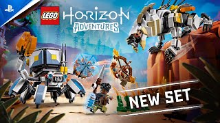 LEGO Horizon Adventures  Aloy amp Varl vs ShellWalker amp Sawtooth LEGO Set [upl. by Goodrow518]