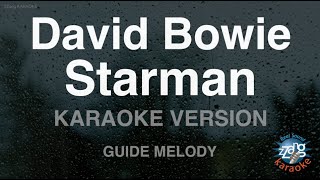 David BowieStarman Melody Karaoke Version [upl. by Noonberg]