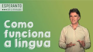 Como funciona a língua Esperanto [upl. by Tombaugh]